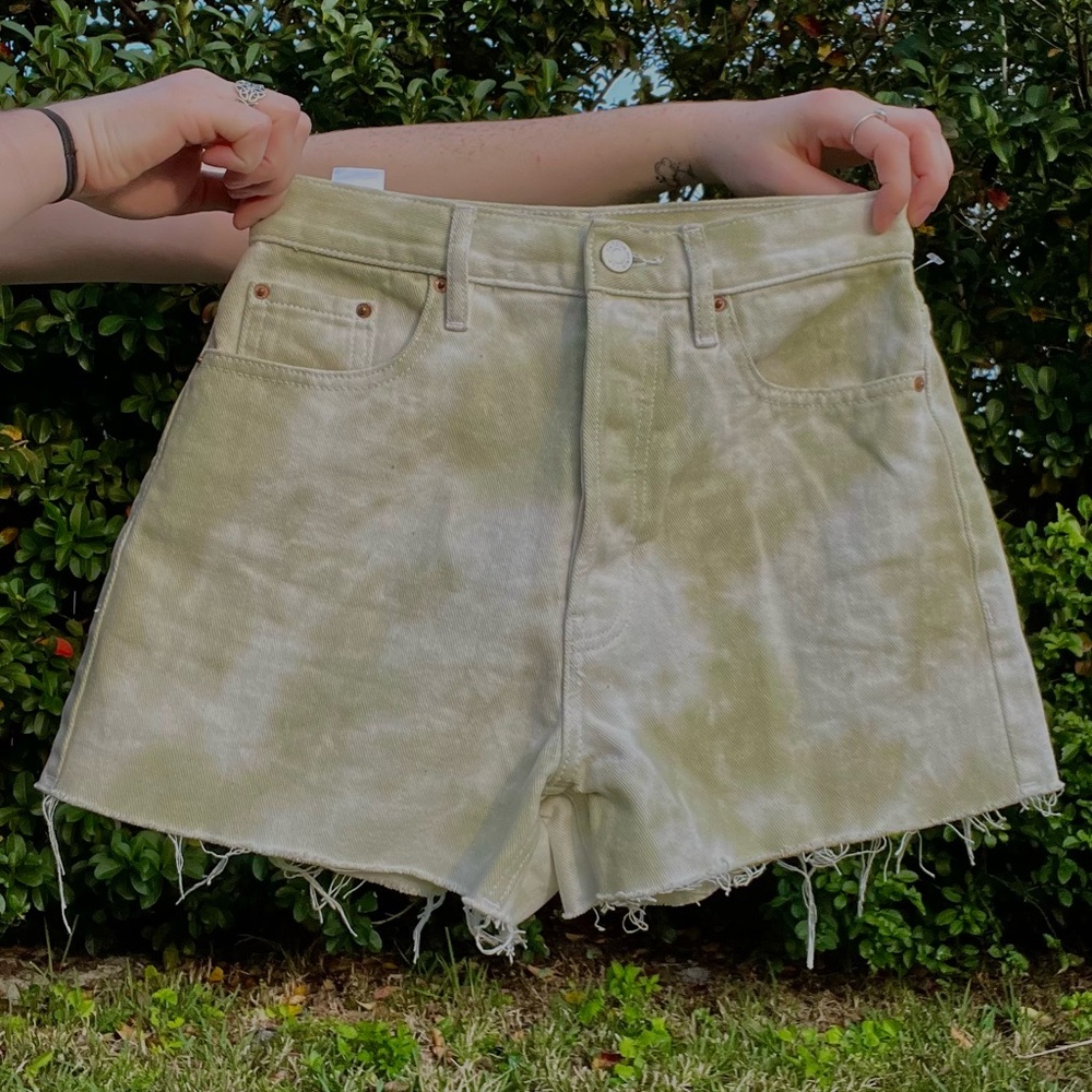 PacSun Ultra High Rise Vintage Jean Shorts